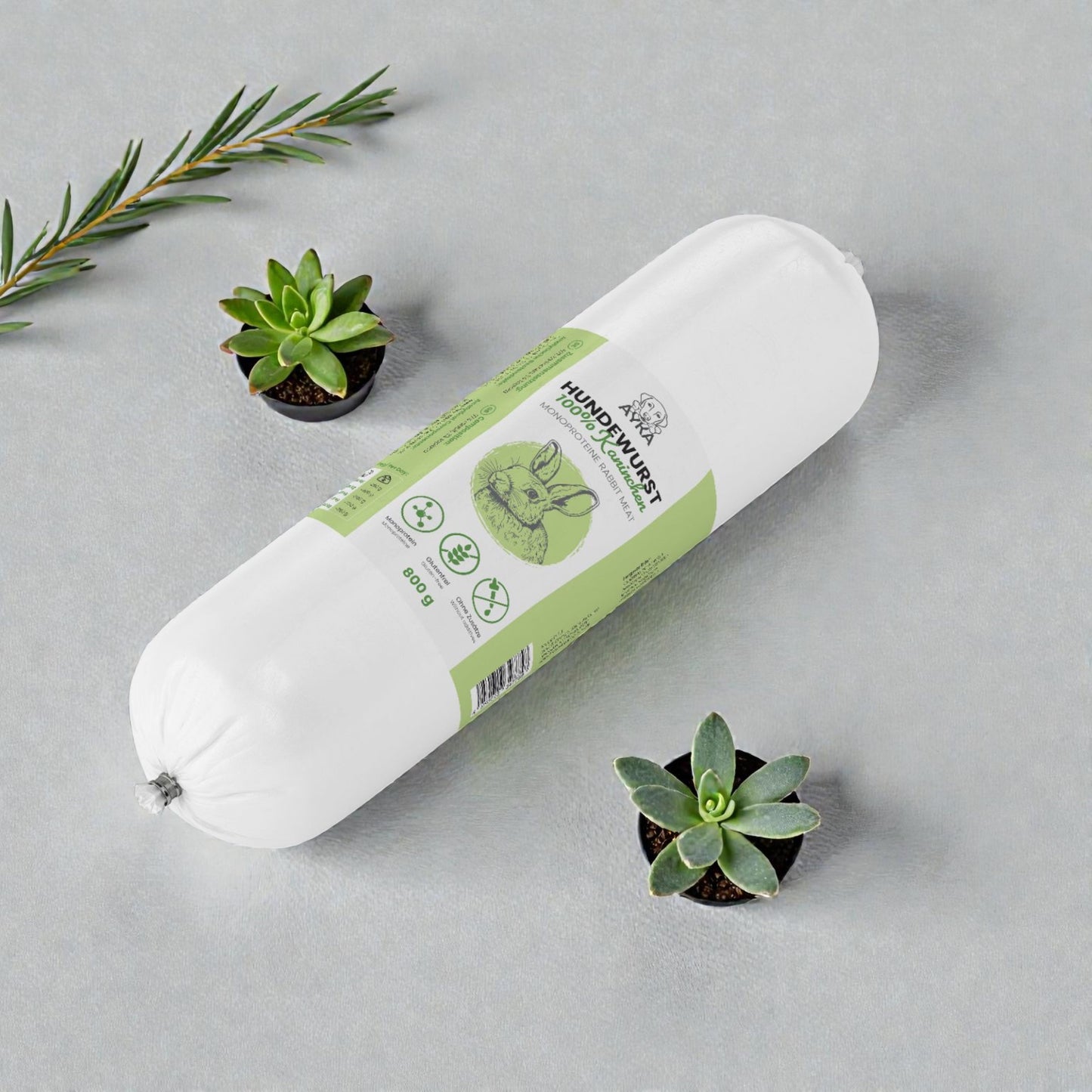 Ayka mesna klobasa zajec - 200 g