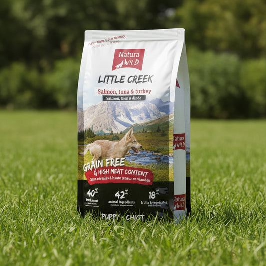 Natura Wild Little Creek Grain Free Puppy - 12 Kg (za mladiče)