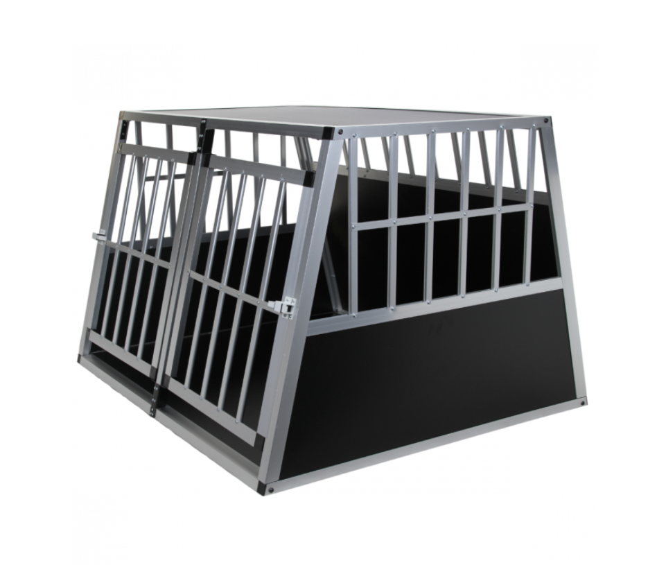 Alu transporti boks Mr. Bjorn Elipsa XXL (104 X 91 X 69 cm) - primerna za 2 psa